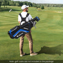 Lightweight Golf Stand Bag with 14 Way Top Dividers and 6 Pockets