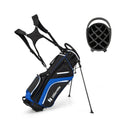 Lightweight Golf Stand Bag with 14 Way Top Dividers and 6 Pockets by LJGDeals