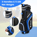 Lightweight Golf Stand Bag with 14 Way Top Dividers and 6 Pockets