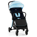 One-Hand Folding Portable Lightweight Baby Stroller with Aluminum Frame by LJGDeals