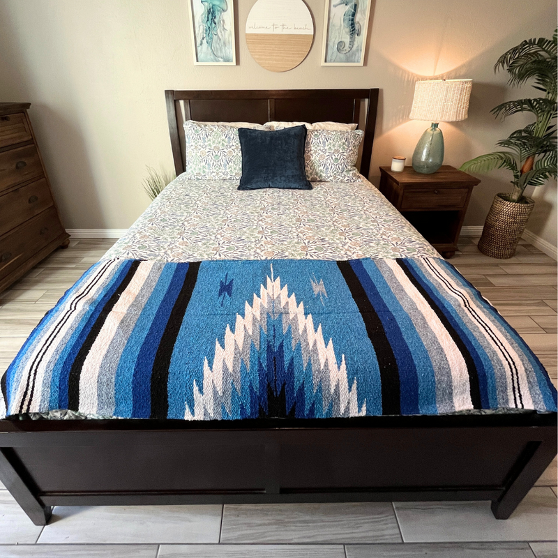 Blue Shades Diamond Blanket