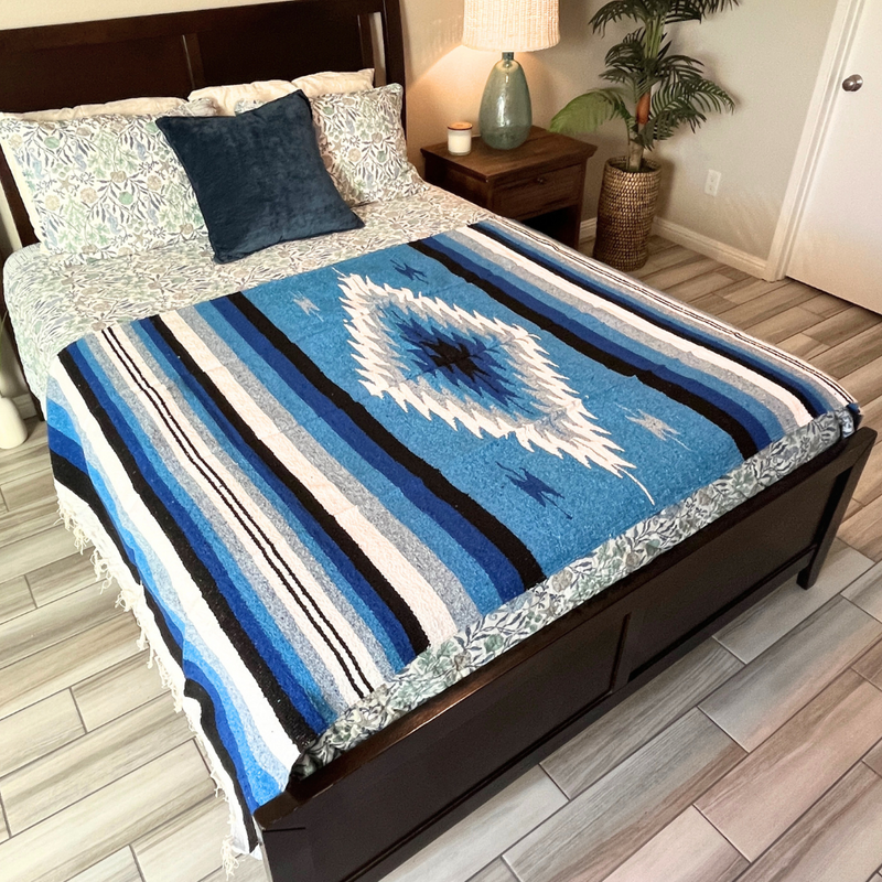 Blue Shades Diamond Blanket, photo 3 of 8