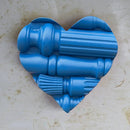Piano Spindle Hearts by Dennehey Design Co.