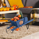 Wooden Wagon Planter with 9 Magnetic Accessories for Garden Yard by LJGDeals