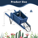 Wooden Wagon Planter with 9 Magnetic Accessories for Garden Yard by LJGDeals