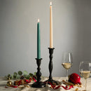 The Dinner Plan Special - Teal & Ivory Beeswax Taper Bundle