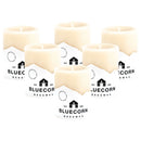 Ivory Pure Beeswax Pillar Candles by Bluecorn Candles
