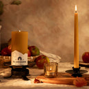 Pure Beeswax Pillar Candles by Bluecorn Candles