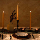 Hand-Dipped Beeswax Taper Candles - Bulk 4-Pair Bundle by Bluecorn Candles