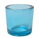 Heavy Glass Votive Candle Holders - 50% Recycled Glass by Bluecorn Candles