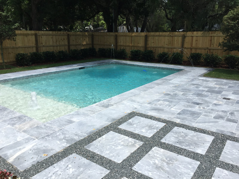 Bluestone Marble Tumbled Pavers