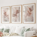 Neutral Abstract Set of 3 Prints Wall Art Decor by Wall Art Set