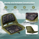 Boat Seat Folding Low Back Boat Chair with Marine-Grade PVC by LJGDeals