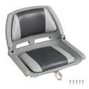 Boat Seat Folding Low Back Boat Chair with Marine-Grade PVC