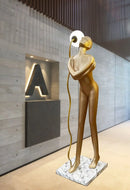 Body Art Venus Sculpture Floor Lamp