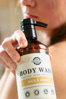 Moisturizing Body Wash | Milk & Honey by Rustic Strength