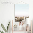 Boho Chic Wall Art Print. Sandy Beach Path, Dried Grass by Wall Art Set