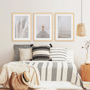 Contemporary Aesthetic Wall Art. Pampas Grass, Stairs, Door by Wall Art Set
