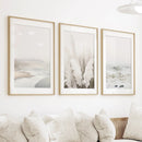 Beige Boho Beach Wall Art. Set of 3 Prints by Wall Art Set