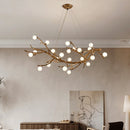 Boho Tree Branch Chandelier