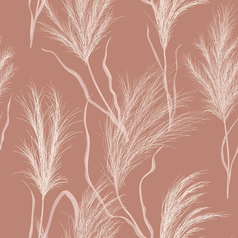 Terracotta Boho Wallpaper Peel and Stick