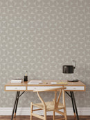 Modern Geometric Wallpaper - Beige & Grey Pattern Wallpaper