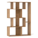 47 Inch 6-Cube Open-back Geometric Bookshelf for Bedroom Living Room by LJGDeals