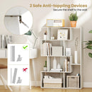 47 Inch 6-Cube Open-back Geometric Bookshelf for Bedroom Living Room by LJGDeals
