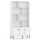 Bookshelf with 3 Doors and 2 Anti-Tipping Kits for Home Office by LJGDeals