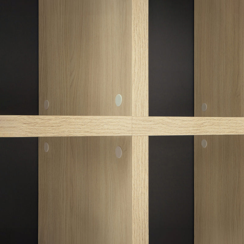 8 Cube Storage Shelf – Sturdy, Customizable Bookshelf & Cube Organizer BOON Cube Storage Shelf Combo 2/2x2