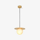 Alabaster Saturn Pendant Light