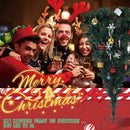 5' Upsidedown Premium Artificial Christmas Tree with Solid Metal Stand, Festive Indoor and Outdoor Decoration