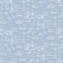 Boston Wallpaper by The Bright Leaf Design