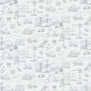 Boston Wallpaper by The Bright Leaf Design