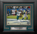 Boston Scott Touchdown Celebration v. Giants Philadelphia Eagles 8" x 10" Framed Football Photo by Dynasty Sports & Framing