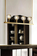 Boule De Cristal Linear Chandelier