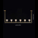 Boule De Cristal Linear Chandelier