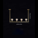 Boule De Cristal Linear Chandelier