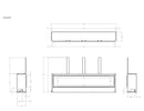 American Hearth Empire Boulevard 72" Vent-Free Fireplace