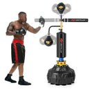 Boxing Speed Trainer Freestanding Fillable 360° Spinning Bar Adjustable Height by LJGDeals