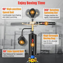 Boxing Speed Trainer Freestanding Fillable 360° Spinning Bar Adjustable Height by LJGDeals