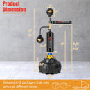Boxing Speed Trainer Freestanding Fillable 360° Spinning Bar Adjustable Height by LJGDeals