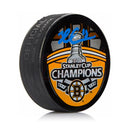 Brad Marchand Boston Bruins Autographed 2011 Stanley Cup Champions Hockey Puck by Dynasty Sports & Framing
