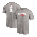 Tom Brady Tampa Bay Buccaneers Name & Number Charcoal T-Shirt by Dynasty Sports & Framing