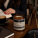 Brains Beauty Badassery 9oz Funny Candle Malicious Women Co by Malicious Women Co.