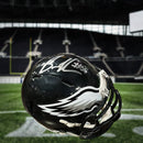 Brandon Graham Philadelphia Eagles Autographed Alternate Black Speed Mini-Helmet by Dynasty Sports & Framing