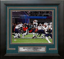 Brandon Graham Sacks Tom Brady Super Bowl LII Philadelphia Eagles 8" x 10" Framed Football Photo by Dynasty Sports & Framing