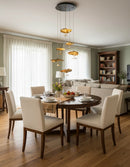 Brass Aviary Constellation Chandelier