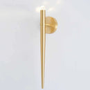 Spinal Tube Crystal Wall Sconce