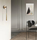 Brass Spinal Tube Wall Lamp